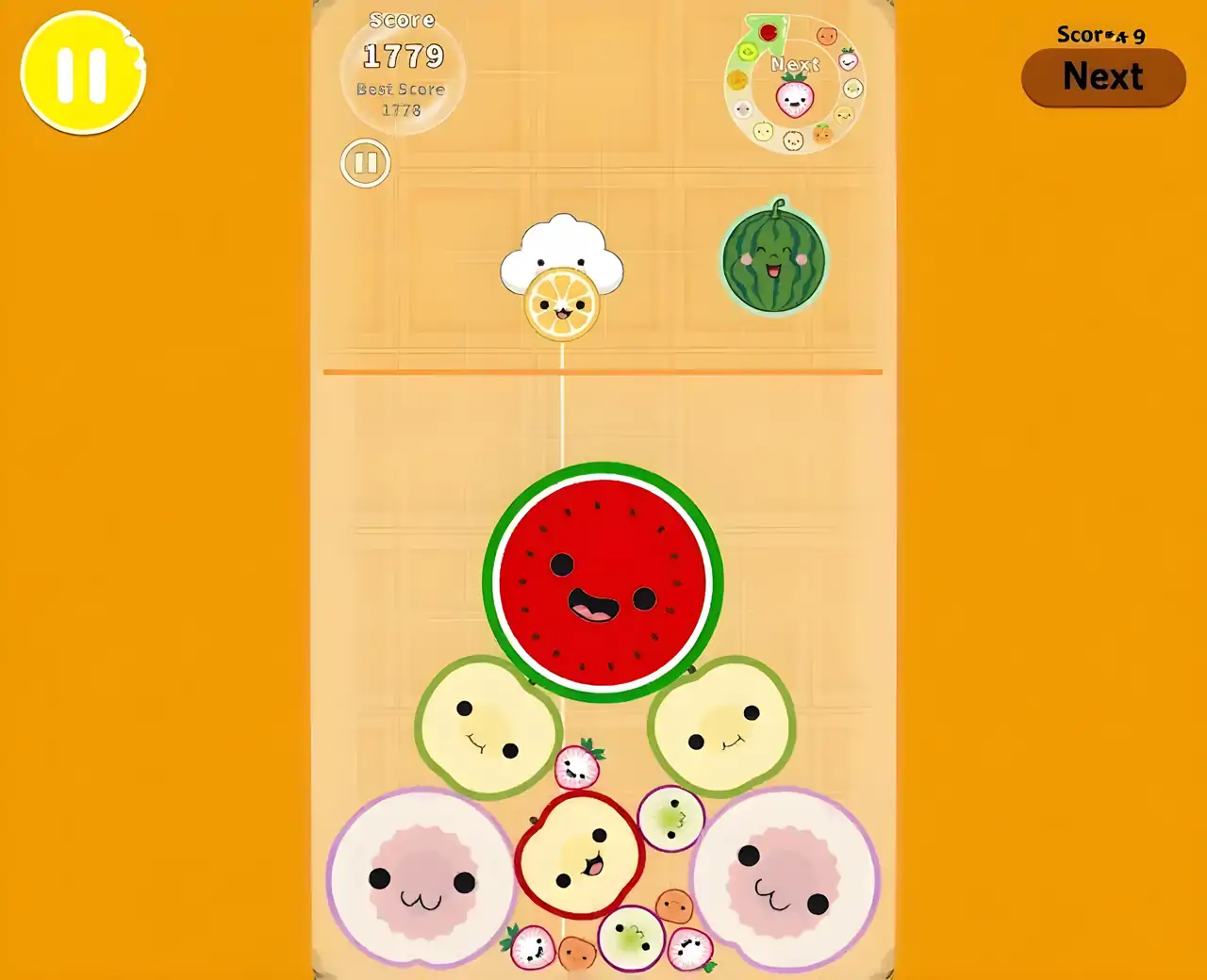 水果合并游戏：传奇