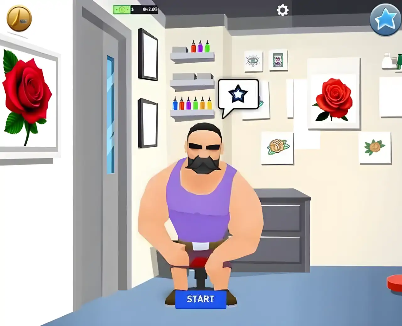 艾薇儿的纹身店