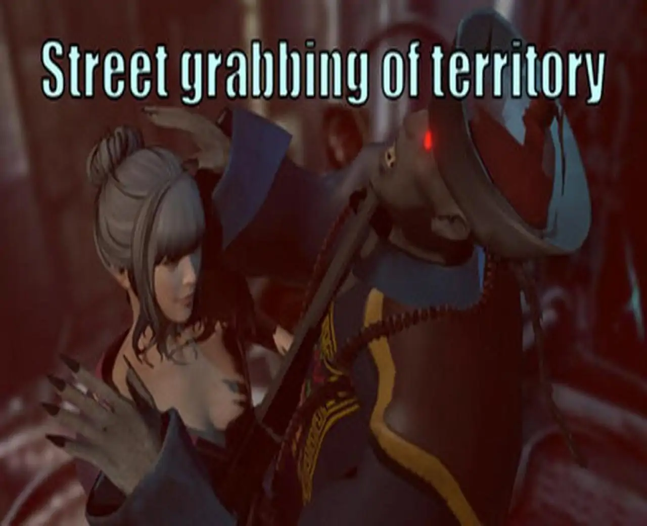 街头抢地盘 Street grabbing of territory