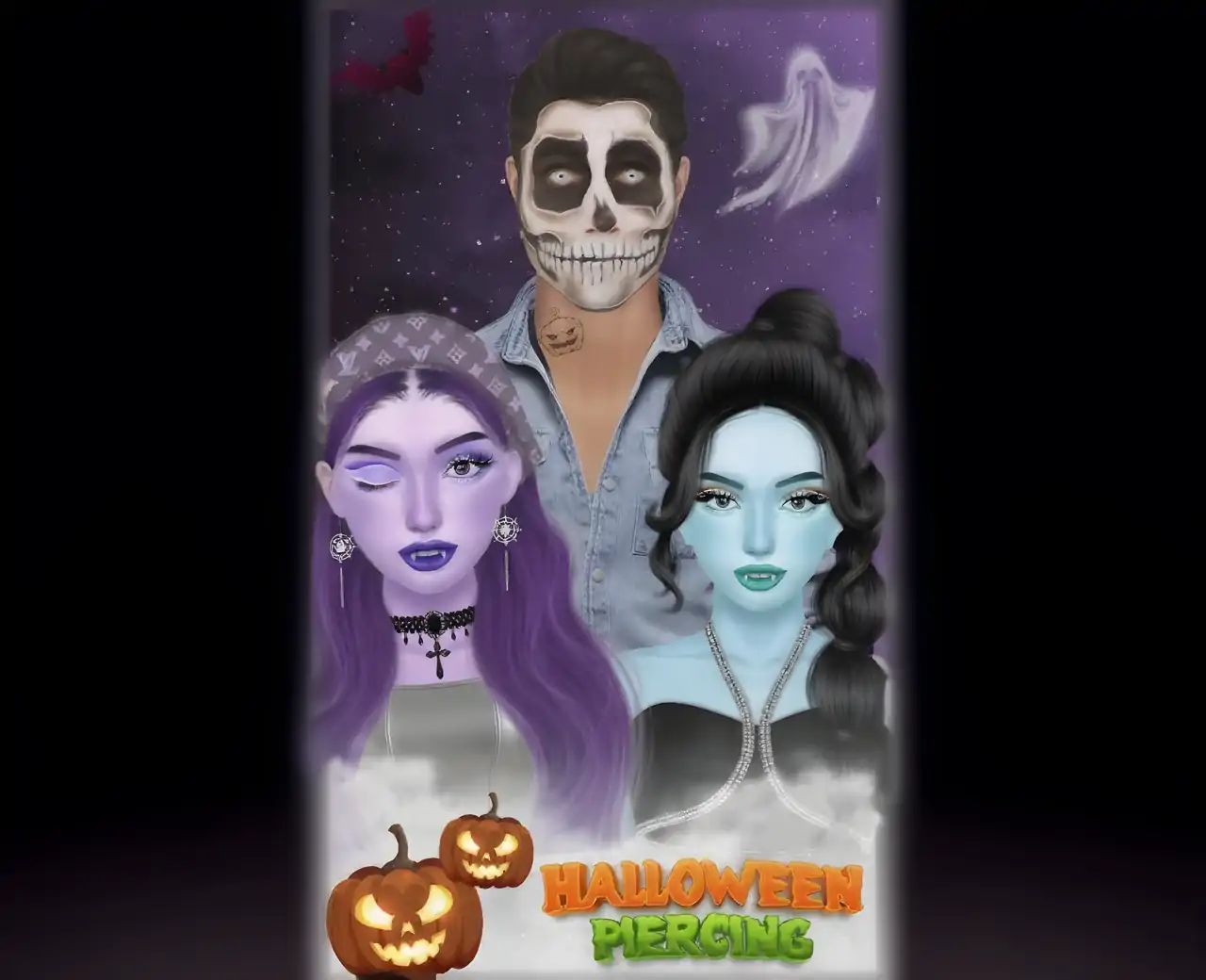 万圣节快乐化妆沙龙