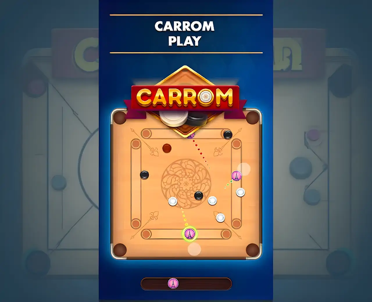 CarromBoard-飞盘池游戏