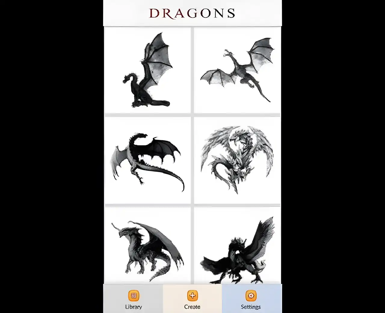 龙按数字着色-像素艺术游戏