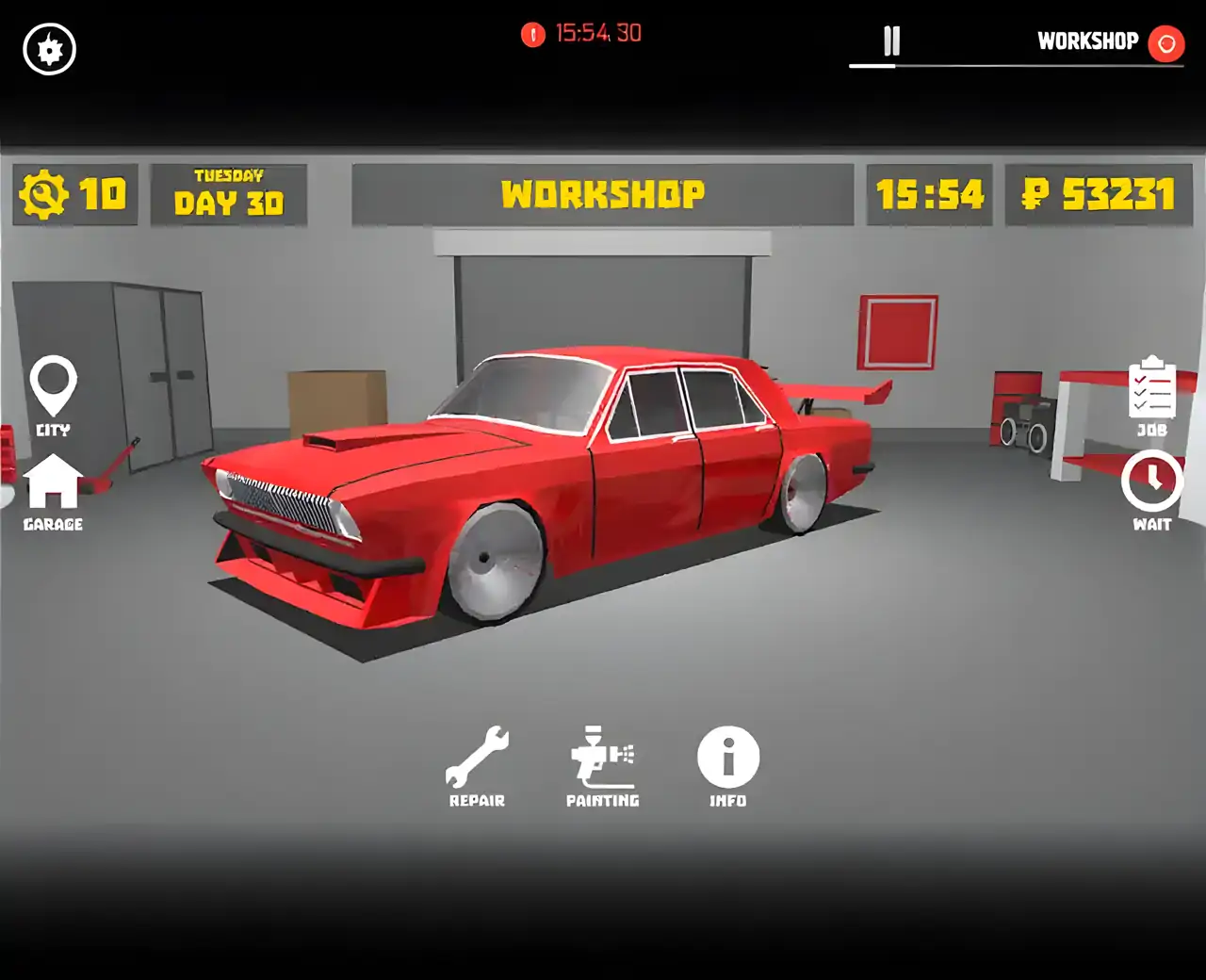 汽车维修模拟器