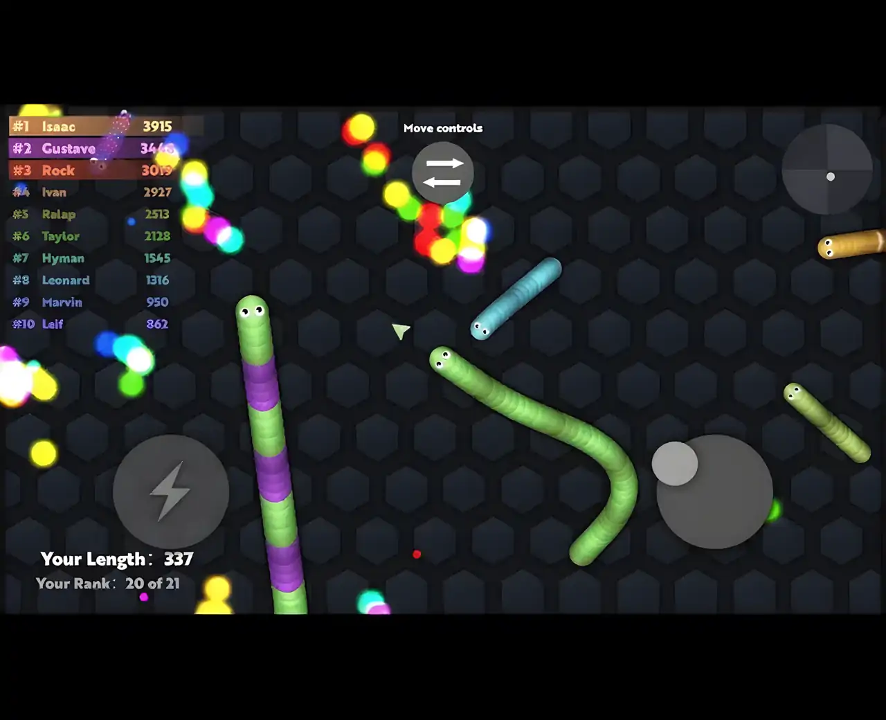 Slide.io-贪吃蛇游戏