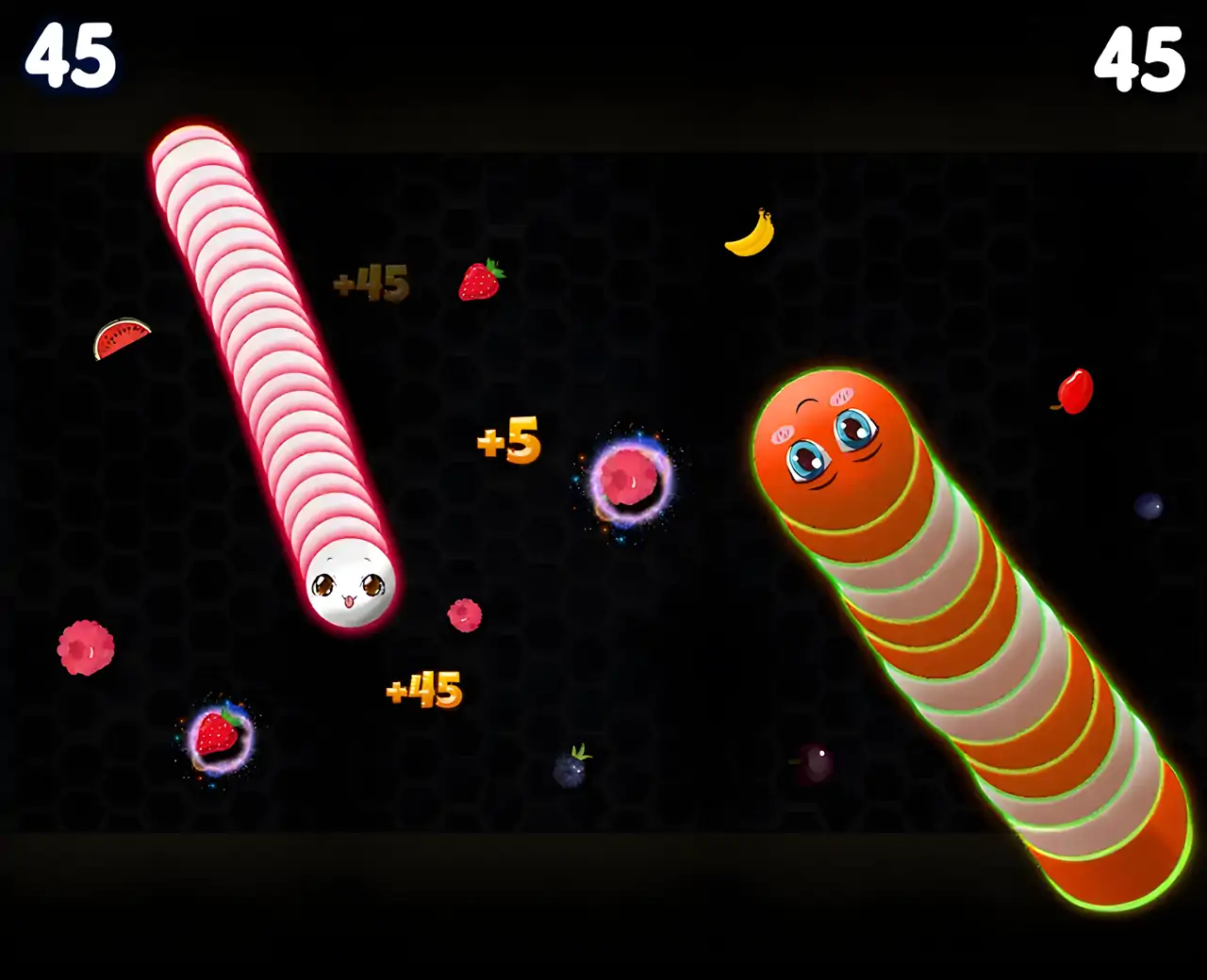 Worms.io–贪吃蛇之战