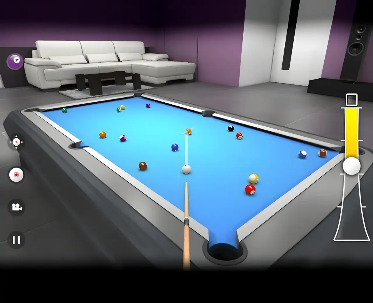 游泳池台球3d