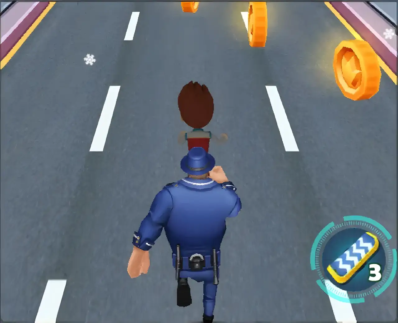 巡逻跑者男孩爪子地铁