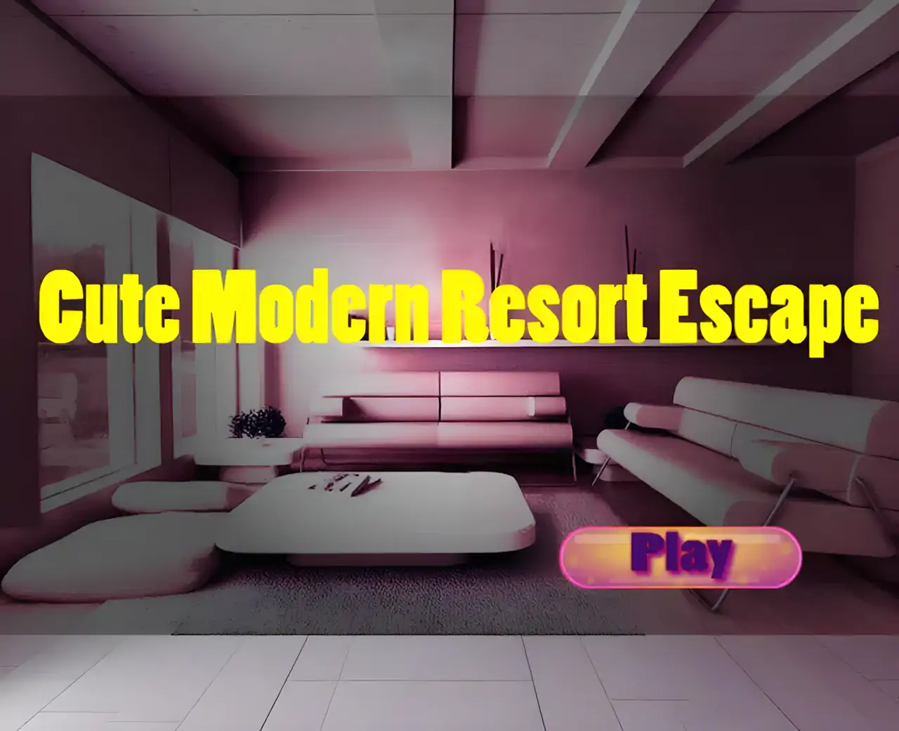 可爱的现代度假村逃脱：逃脱游戏Play-201