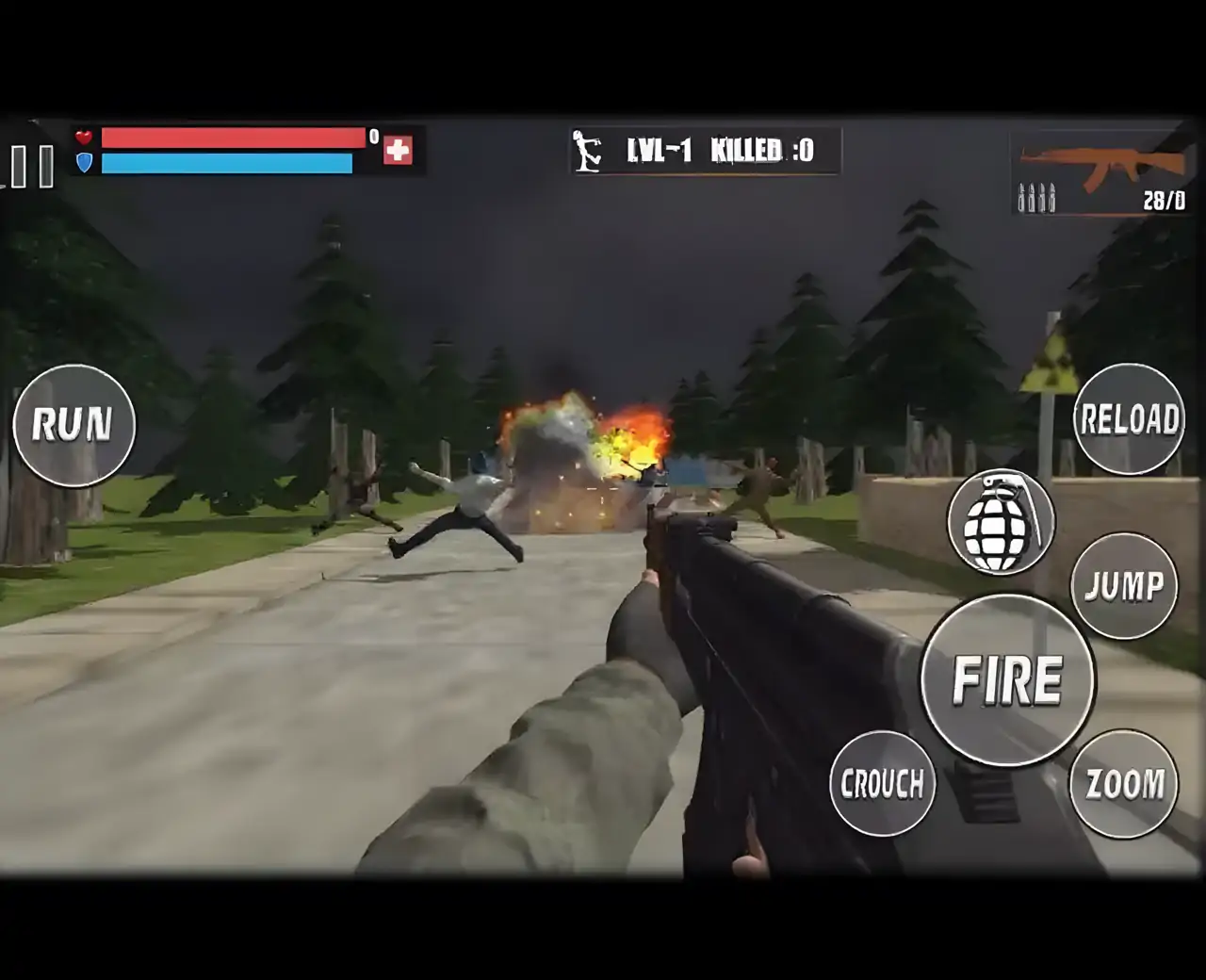 突击队僵尸袭击