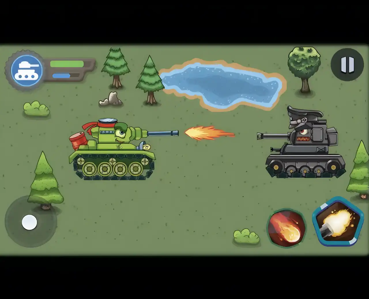 坦克大战小游戏