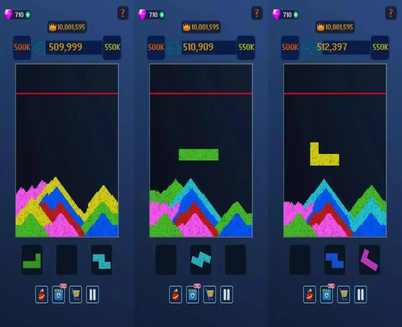 俄罗斯方块流沙版