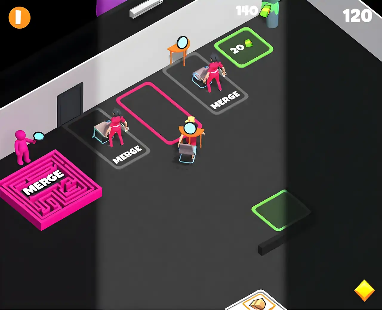 美容院经营模拟器