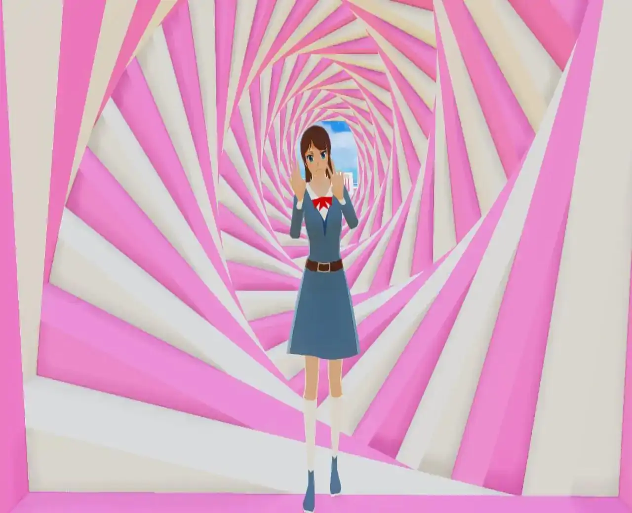 男女向前冲-逃离樱校双人跑酷