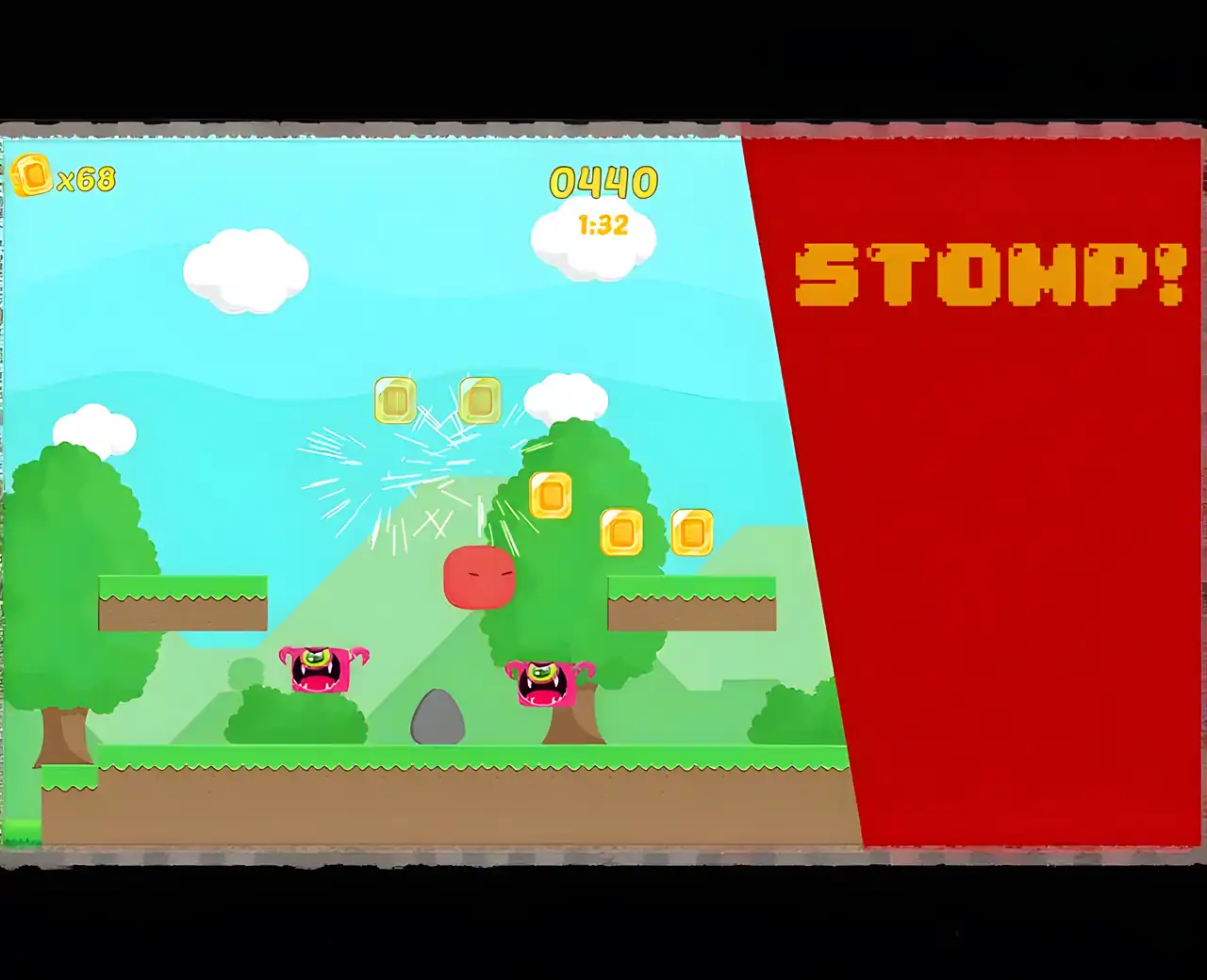 超级踩踏'n跳跑-2d无尽的跑步者