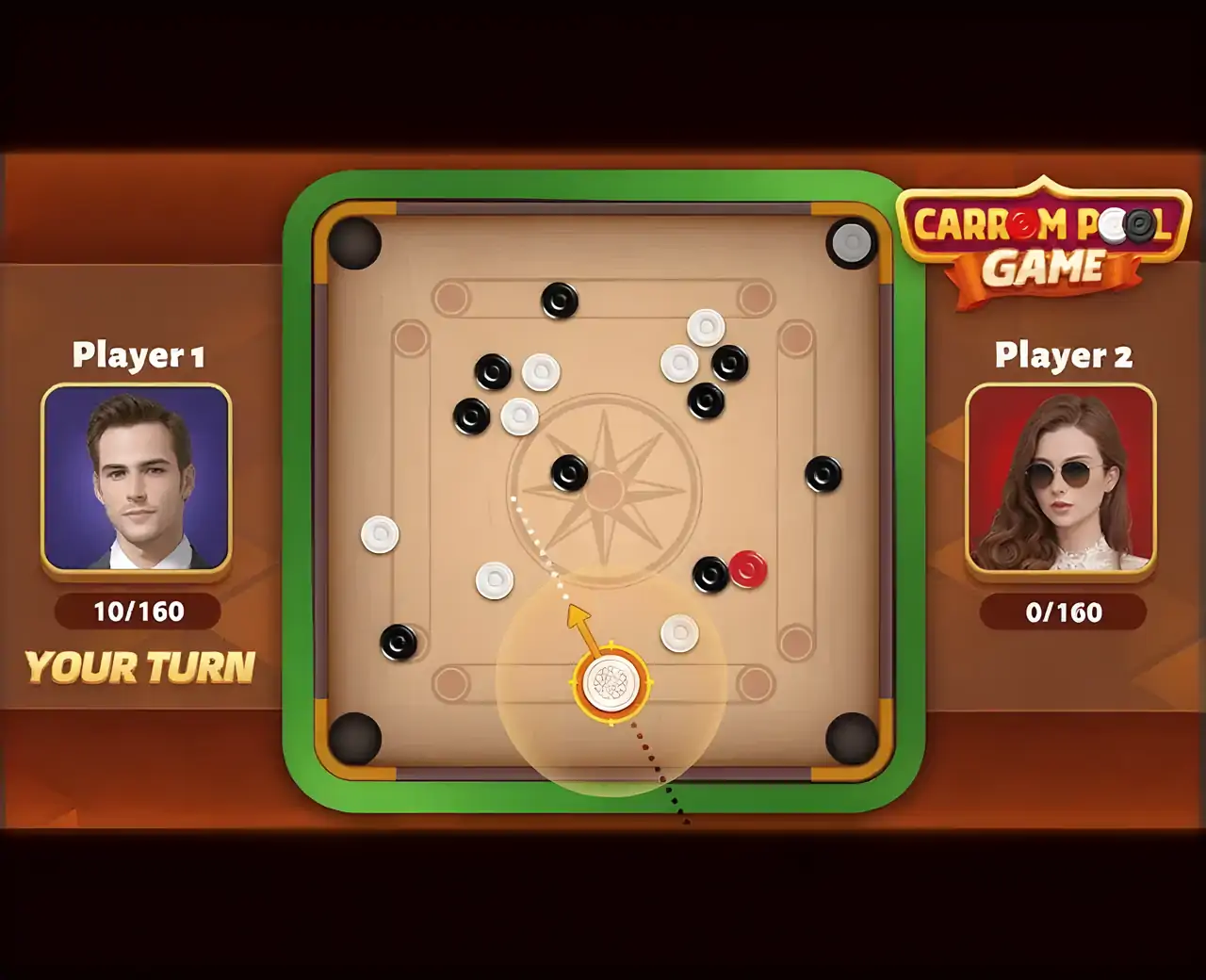 卡罗姆台球游戏