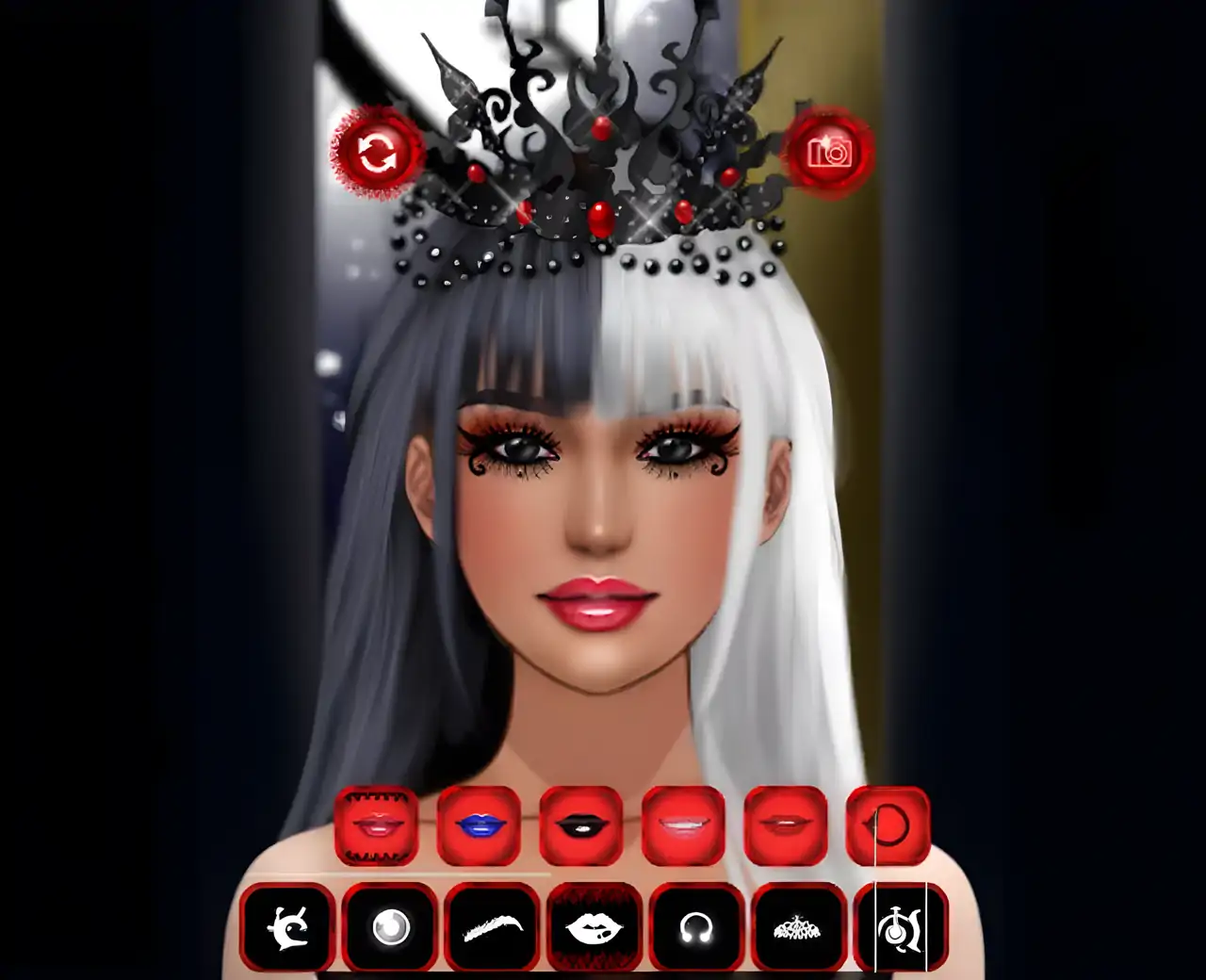 哥特婚礼-哥特式新娘化妆