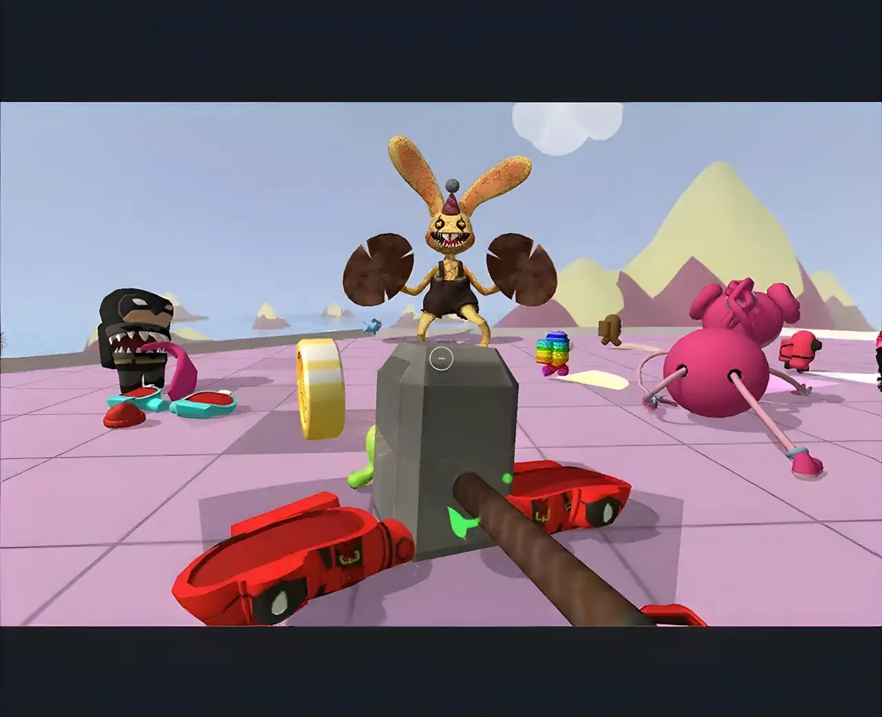 怪物粉碎者恐怖的游戏时间