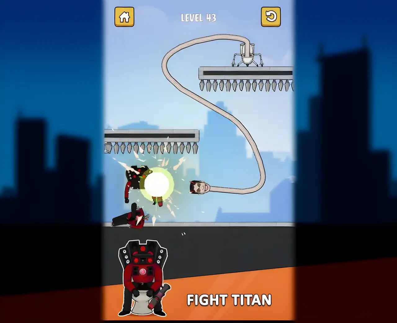 马桶人关卡大作战