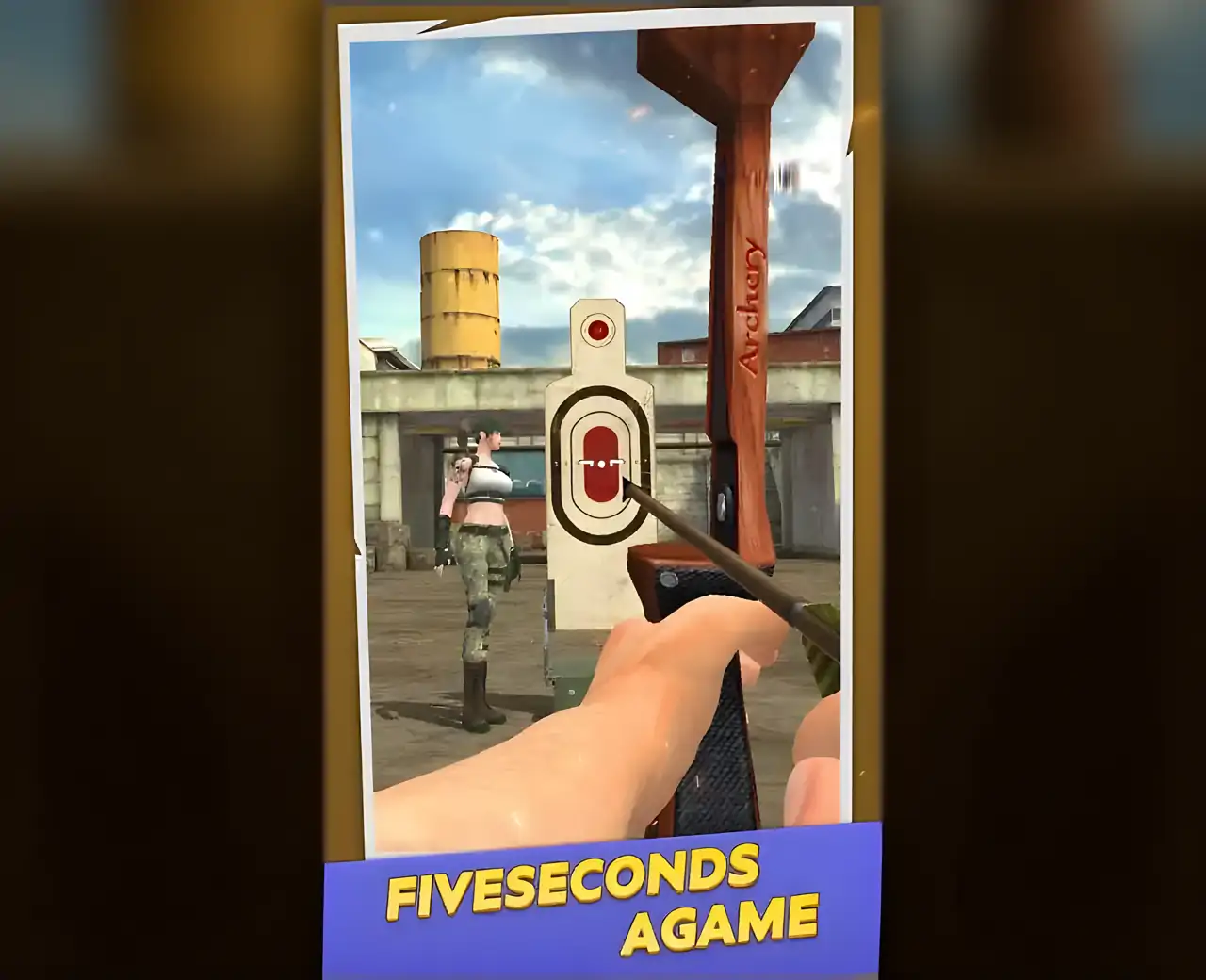 射箭射击:狙击手猎人