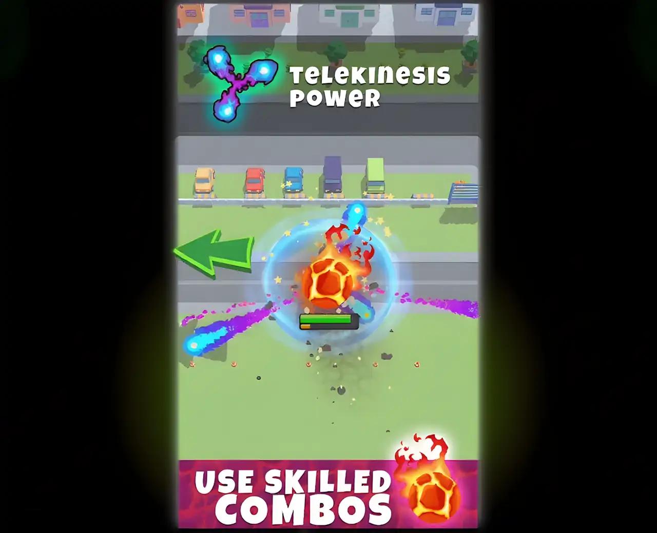 熔岩球：烧毁一切