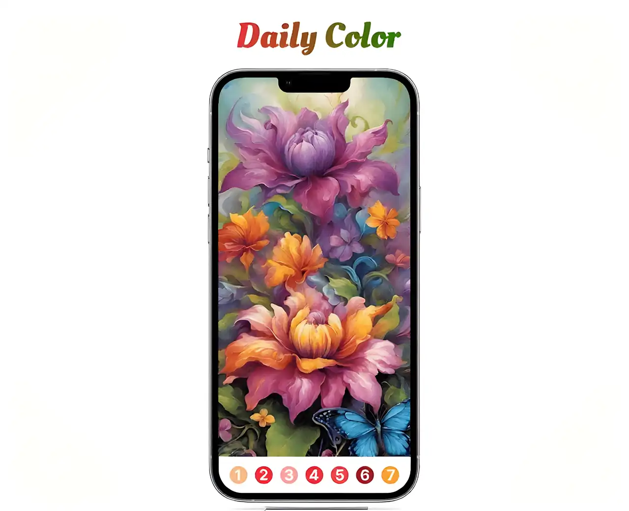 每日数字填色游戏