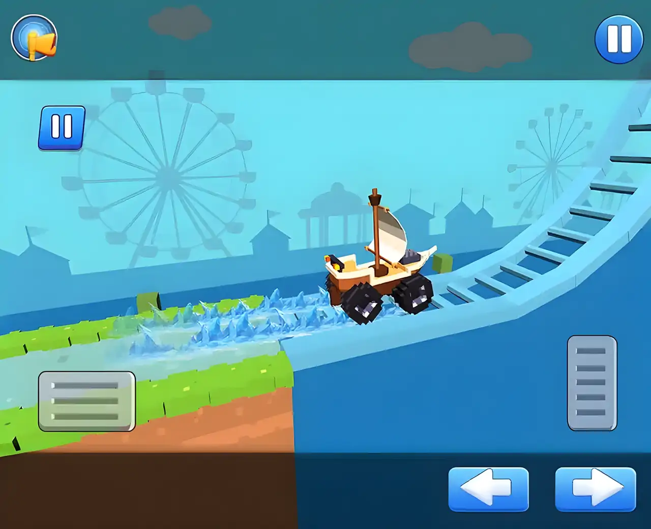 卡车冲刺3D-摇摆赛车