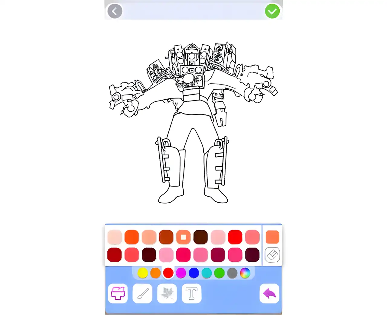 泰坦扬声器人斯基比迪游戏