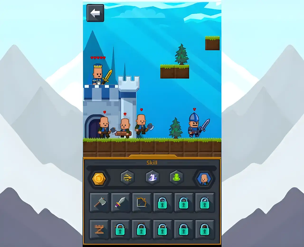 城堡守卫战-军队战争