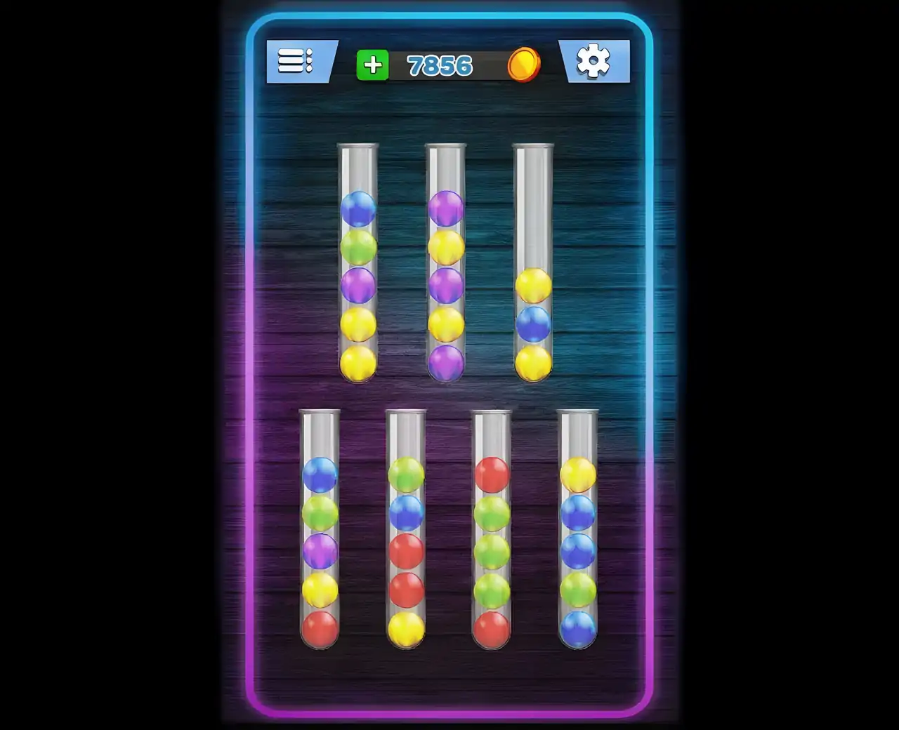 色球排序3D拼图