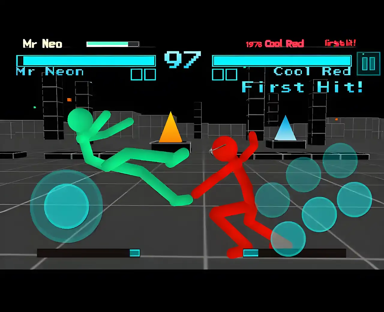 火柴人战斗:霓虹战士