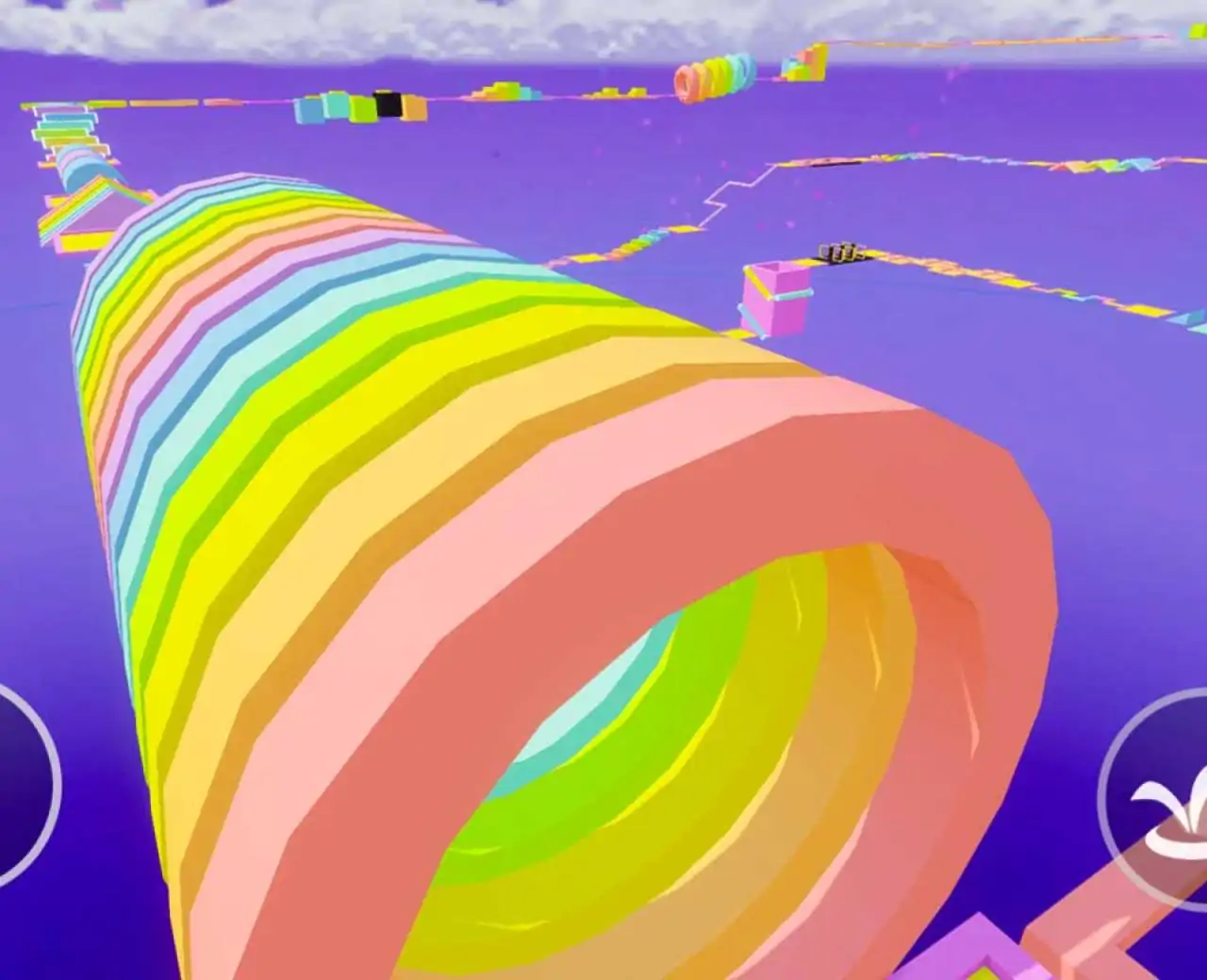 新手彩虹换装跑酷