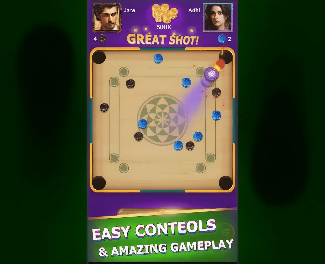 卡罗姆-光盘棋盘游戏