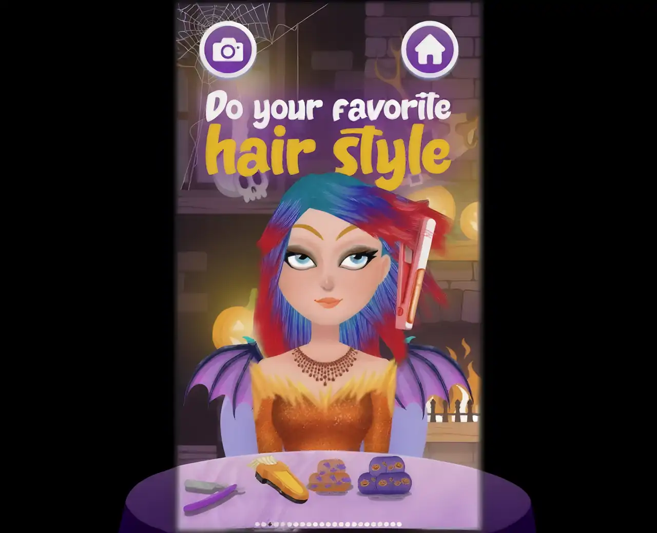 美发沙龙：万圣节时尚