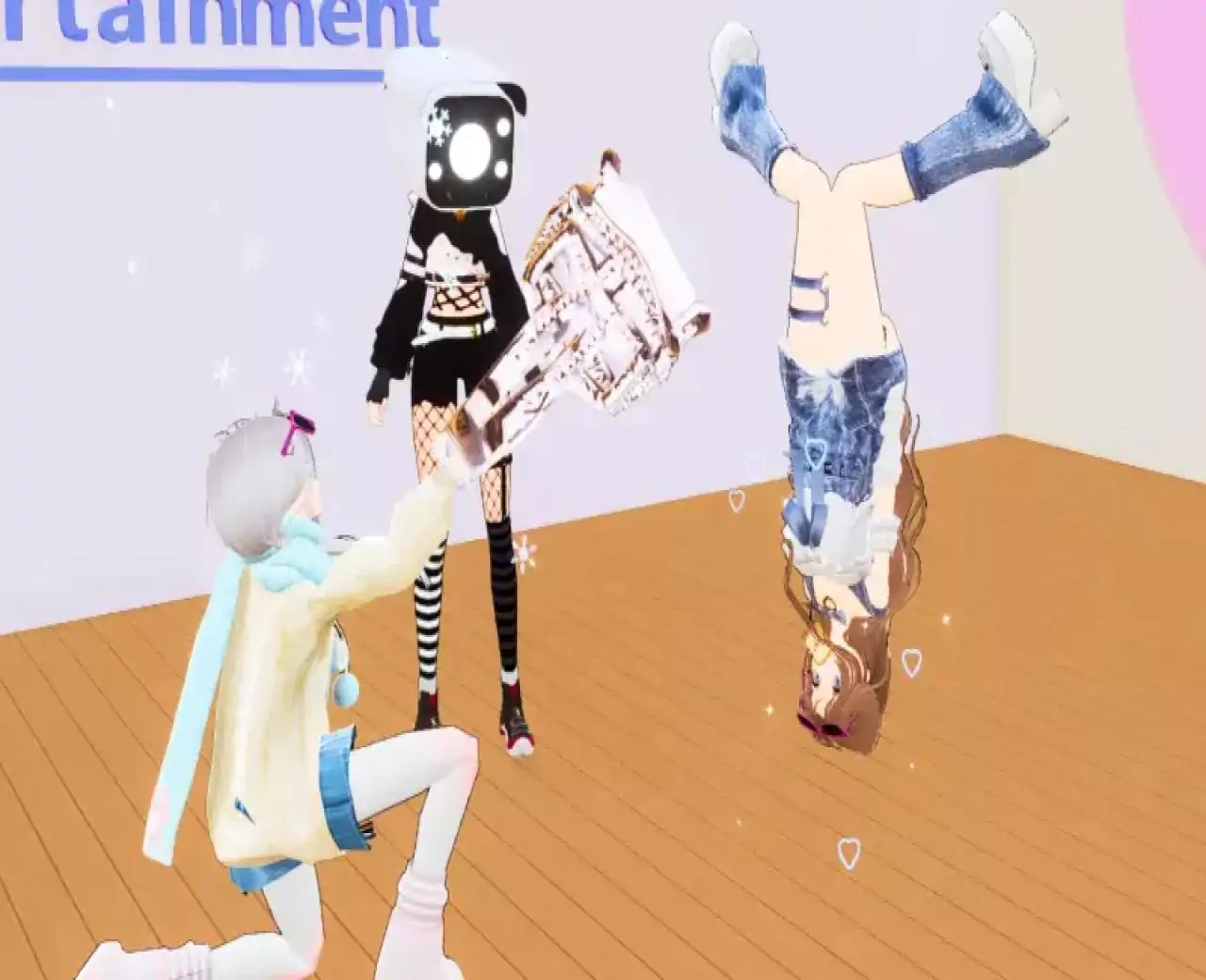 网红练舞室（节奏盒子3D染色）