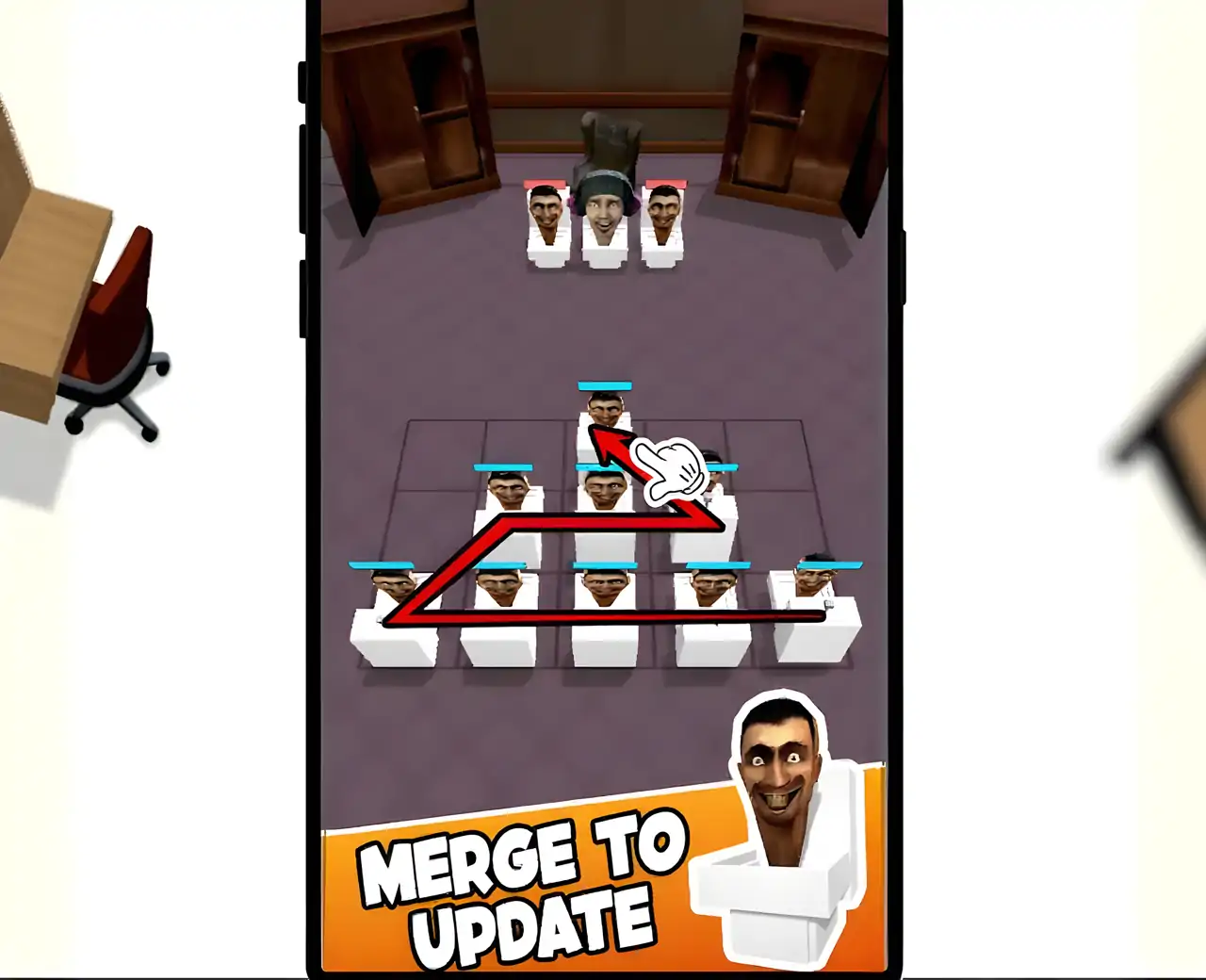 合并怪物厕所之战