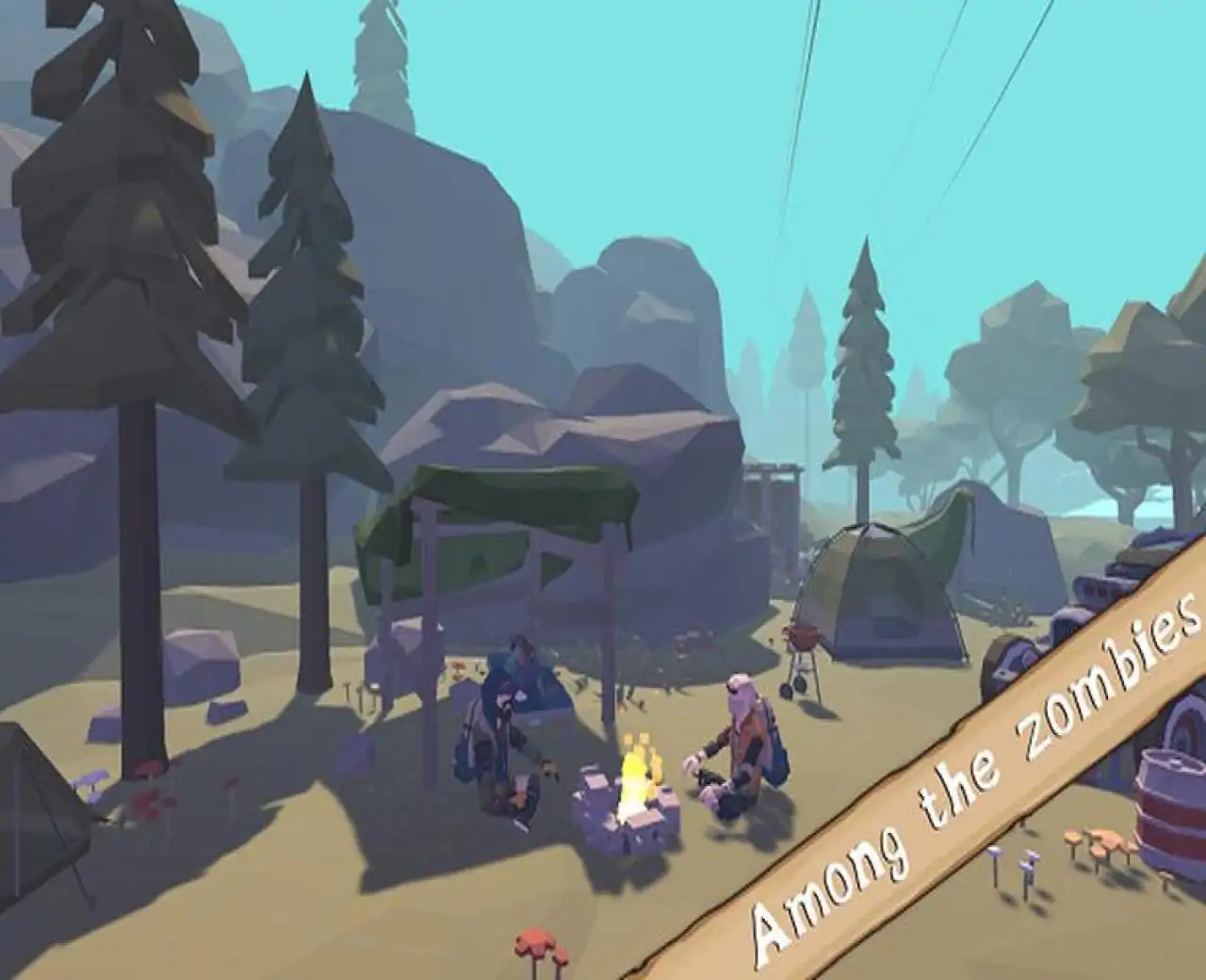 Among the zombies