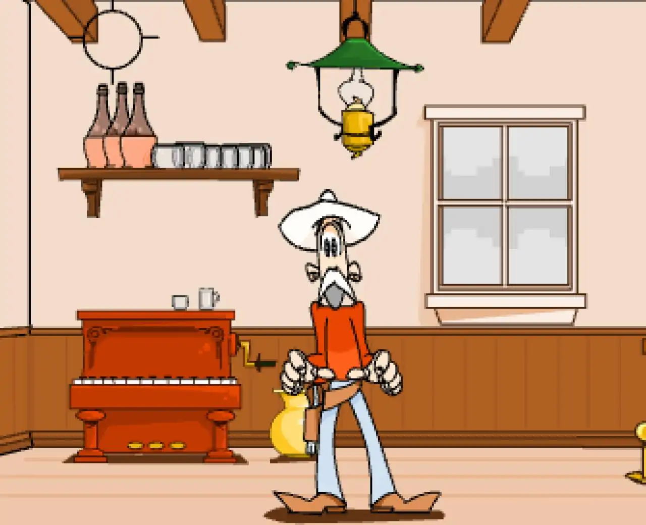 西部怪老头（FLASH游戏）