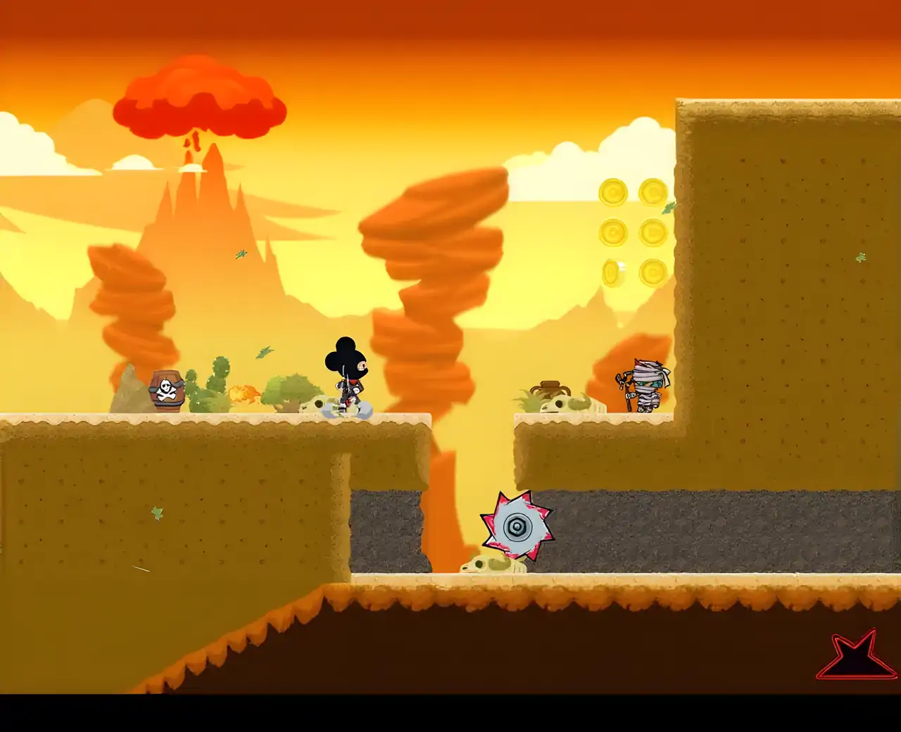 米奇Fnf忍者冒险