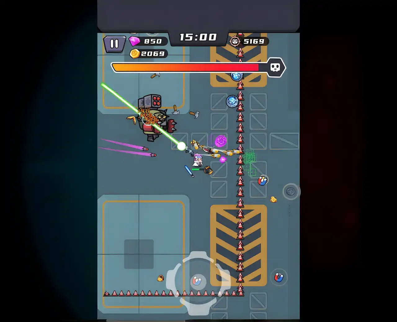 英雄幸存者-僵尸怪兽割草求生游戏