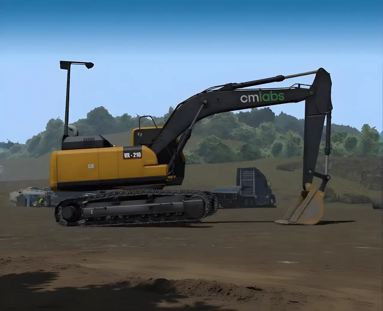 挖掘机和推土机模拟器3D