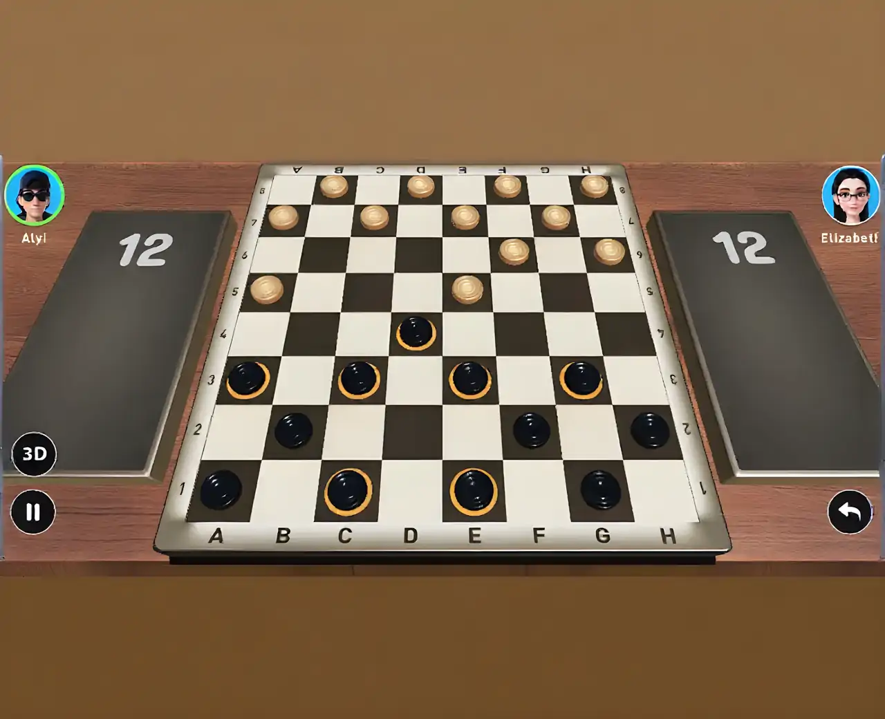 西洋跳棋3D
