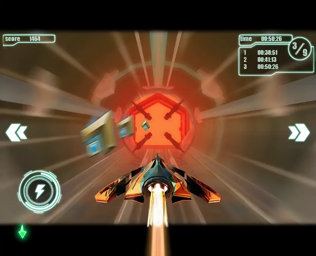 隧道冲刺超级宇宙飞船Go3D