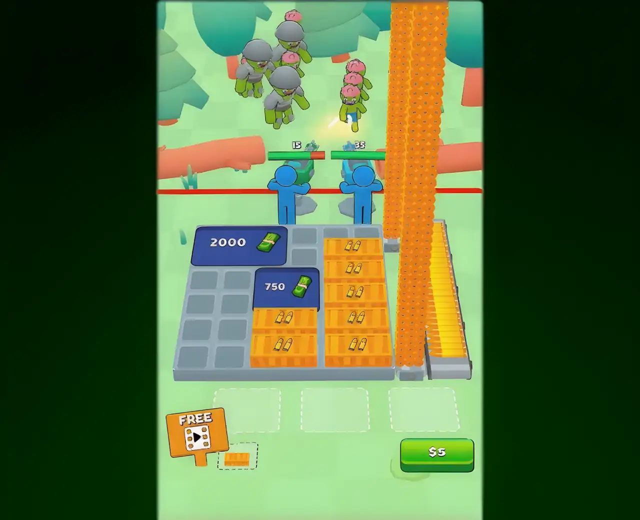 僵尸狂热：弹药合并