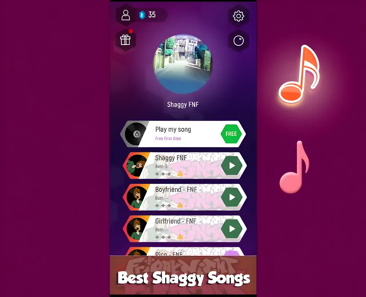 毛茸茸的FNF瓷砖舞曲