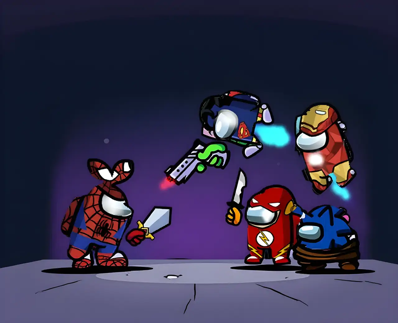 超级蜘蛛Ipcostor战争2史诗中的史诗般的Héros