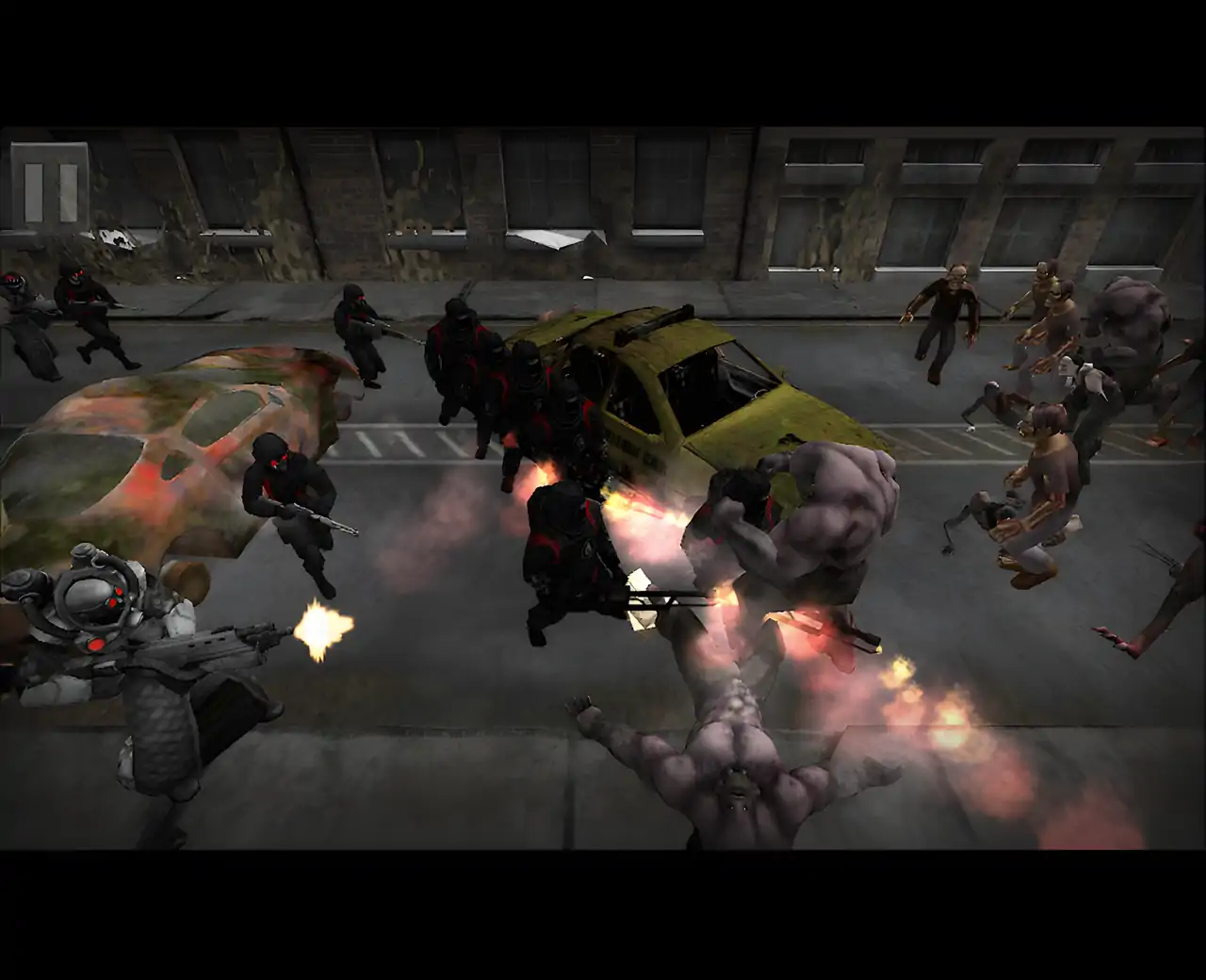 战斗模拟器：与僵尸战斗