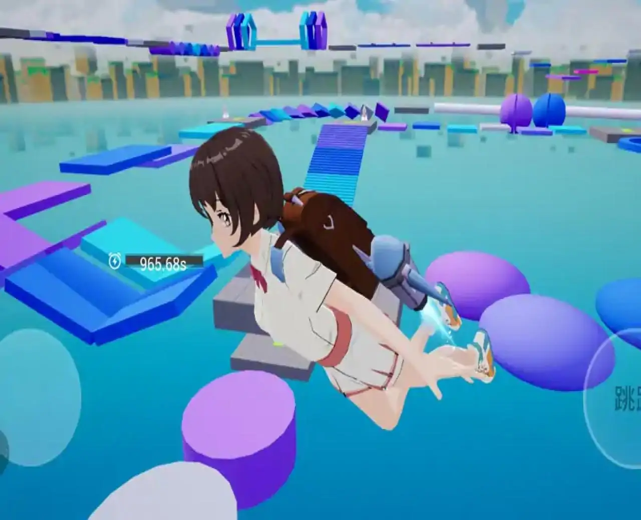 毕业期末考试跑酷