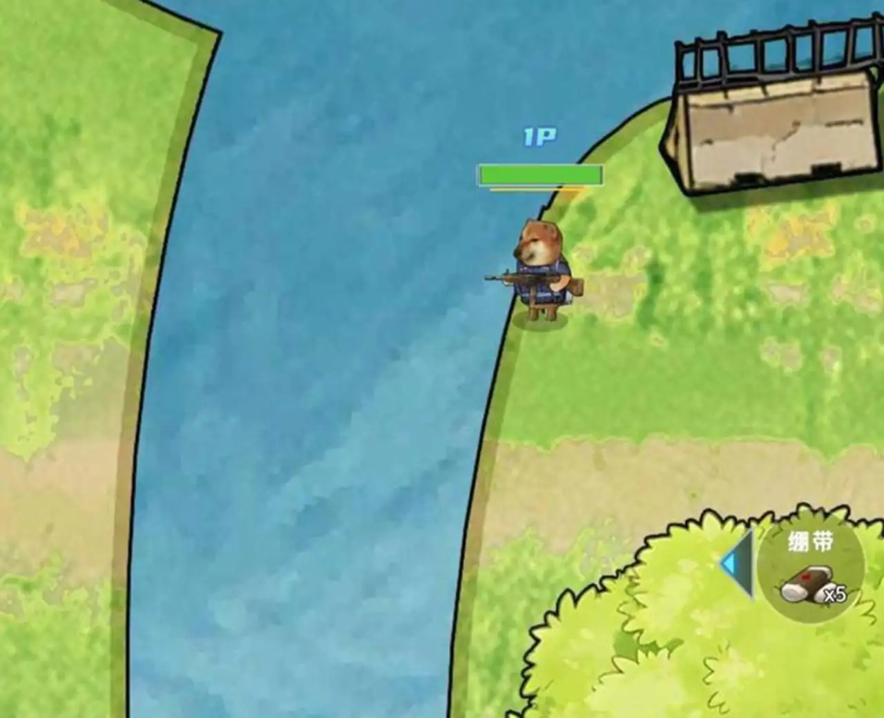 地铁狗烽火枪战