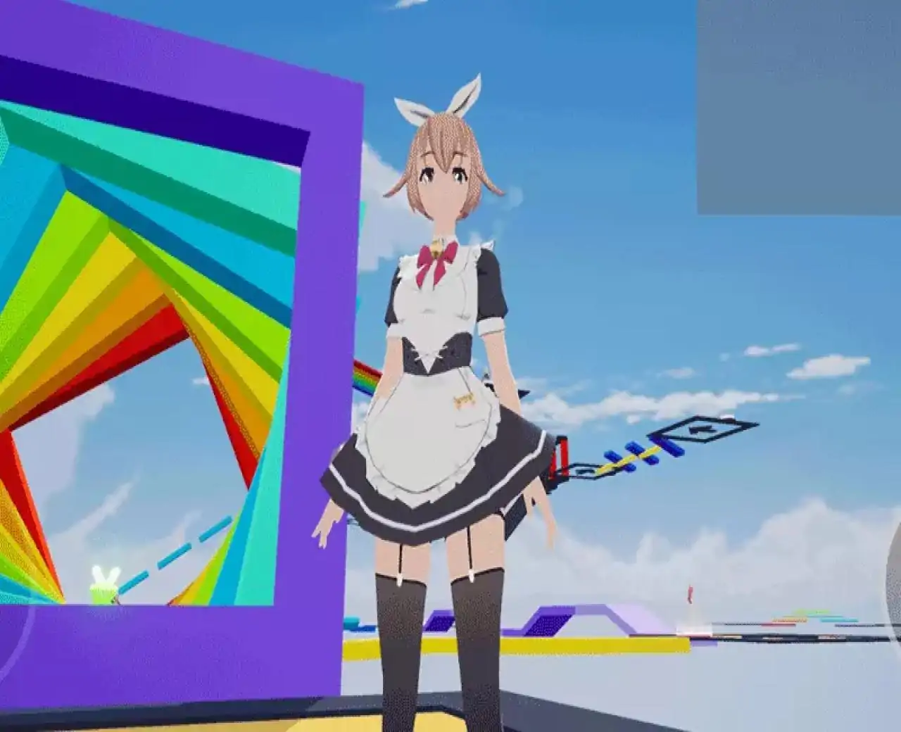 新手彩虹跑酷挑战赛