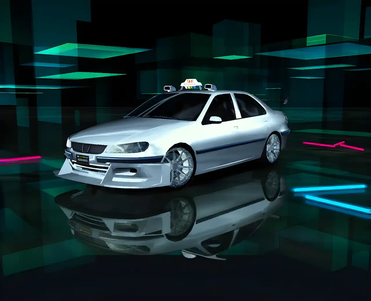 真正的出租车停车场游戏